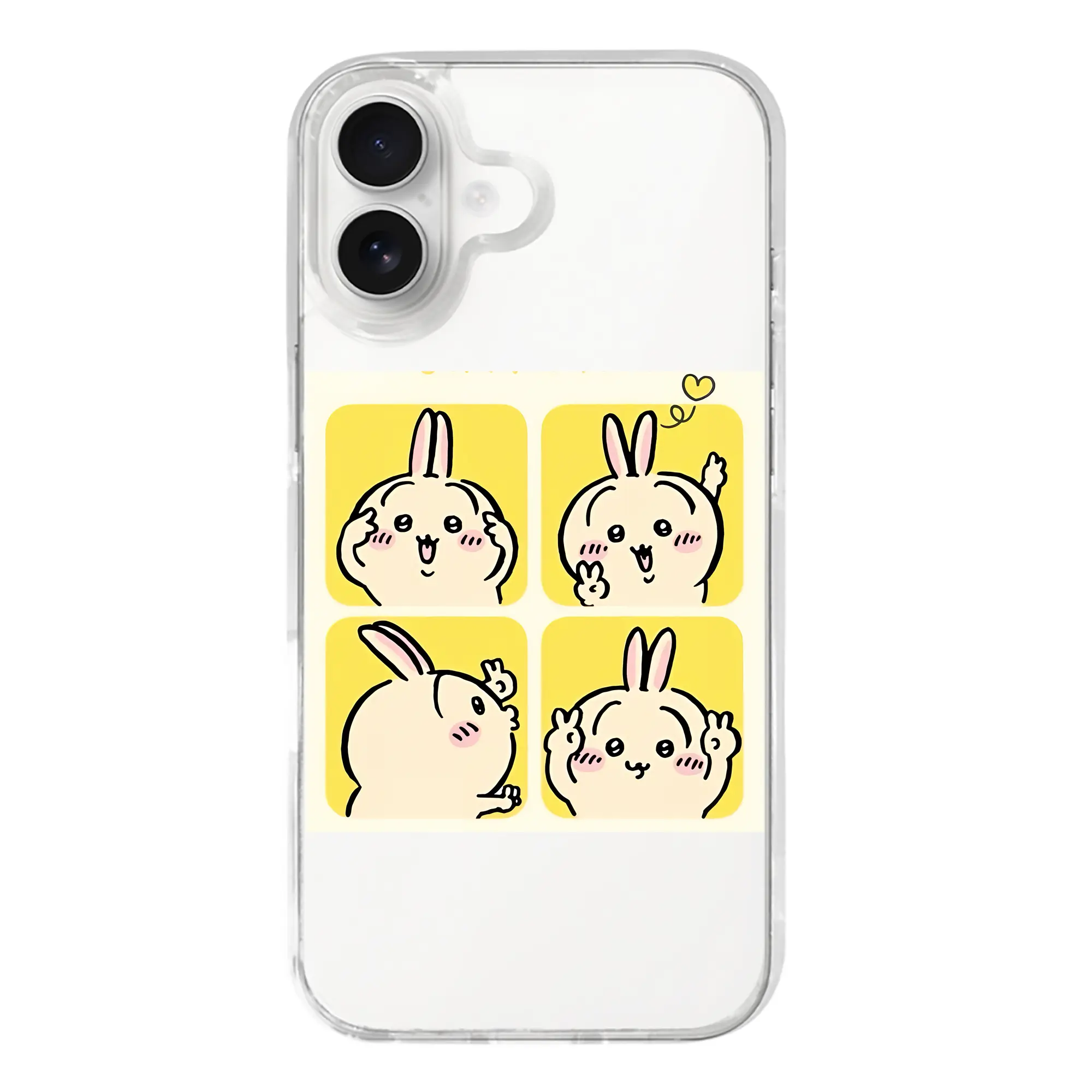 ちい が わ グッズ うさぎ - iPhone 17シリーズ 透明スマホケース – 薄型・耐衝撃・精密フィット保護カバー